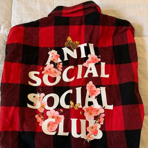 Apparel Red Anti Social Social Club Shirt Red Anti Social Social